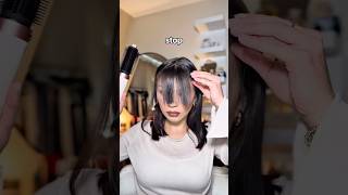 The reason your bangs look bad…and the fix! #hairtok