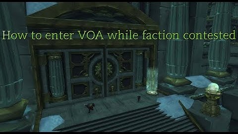 How to enter Vault of Archavon in Wintergrasp when enemy has the controlled 2024