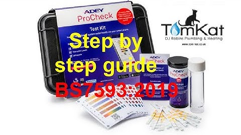 ADEY PROCHECK TEST KIT REVIEW , testing central heating water via your smart phone to BS7593:2019.