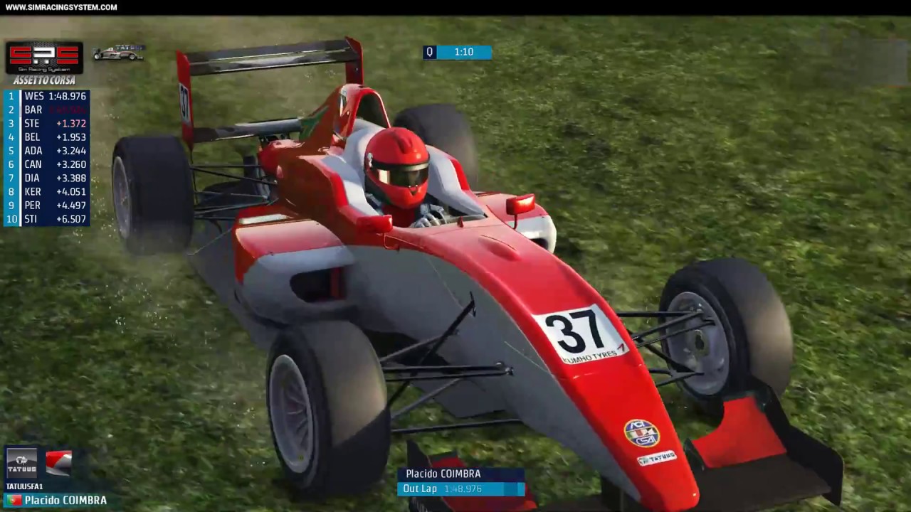 Sim Racing System Live Broadcast - Formula Abarth @ Snetterton - YouTube