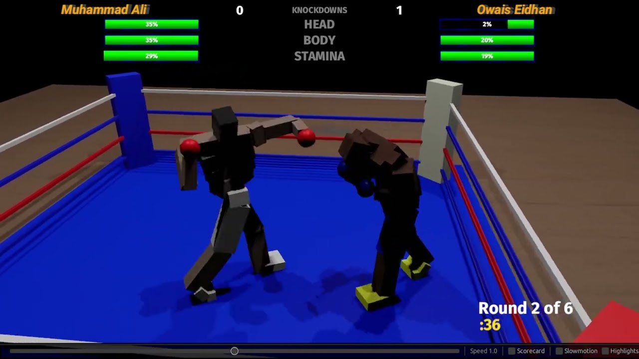 Ali style part 2 (Online Boxing 3D)