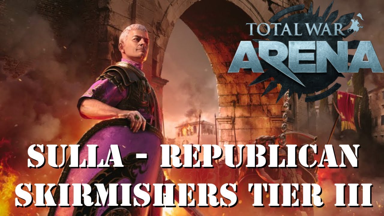 Total War: Arena - Sulla - Republican Skirmishers Tier III Javelin-men