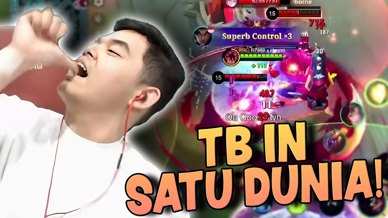 GENDONG PAKE YU ZHONG SAMPE STRESSSS!! PLISS TIM KASIH DAMAGEEE!! #MLBB