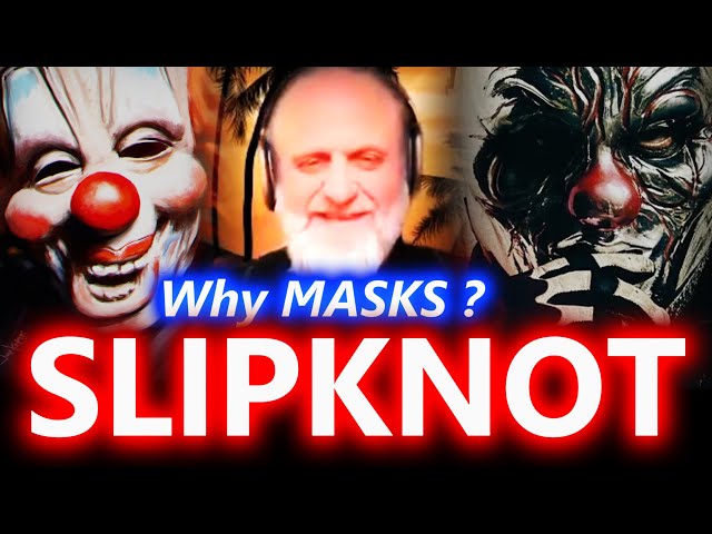 BEHIND THE MASK! Clown details on why wearing masks. Slipknot 2024 Interview class=