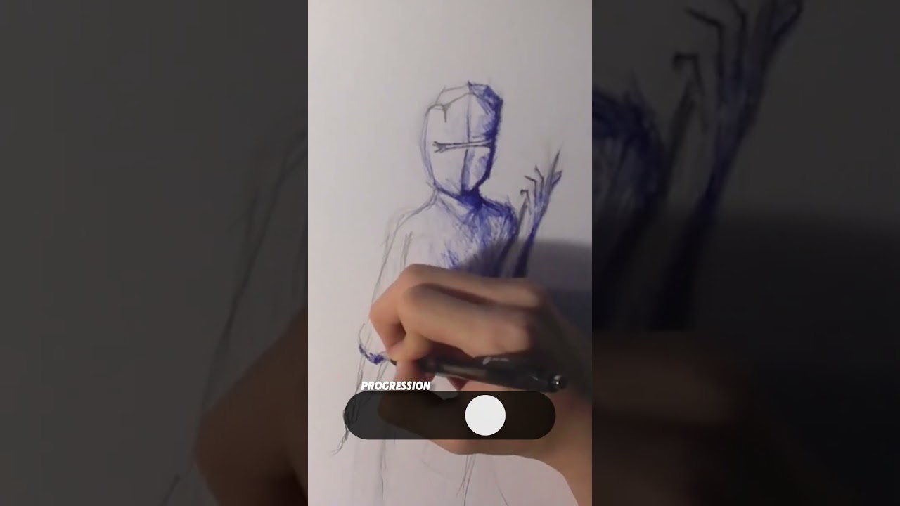 Drawing yet another knight -NO REFERENCE- 