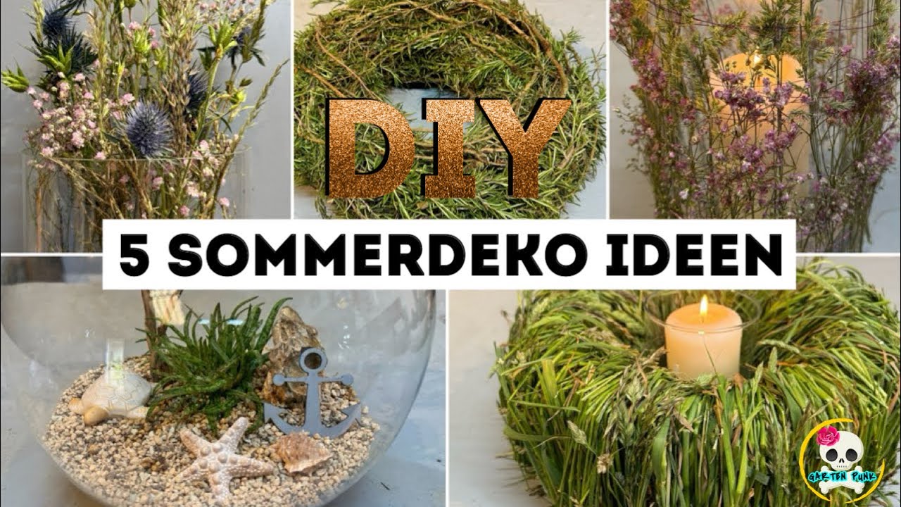 Sommerdeko Selber Machen