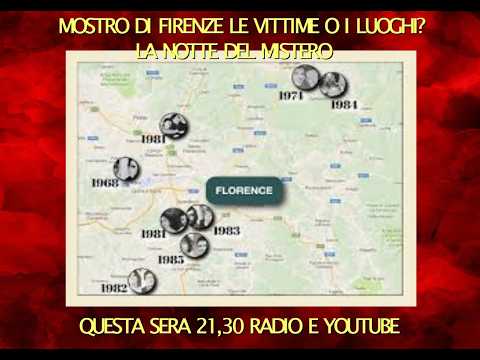 LE VITTIME O I LUOGHI? - MOSTRO DI FIRENZE -  LA NOTTE DEL MISTERO