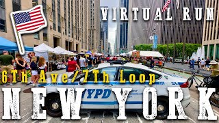 REDMILL | Virtual un  MANHATTAN  6TH AVE to 7Th Loop  NEWYORK USA #manhattan