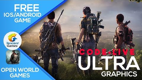 CODE NAME: LIVE (BY Tencent) - OPEN WORLD ZOMBIE SURVIVAL - iOS / Android GAMEPLAY TRAILER