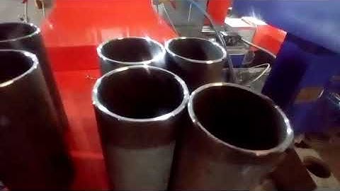 FULLY AUTOMATIC PIPE CUTTING AND PIPE CHAMFERING MACHINE #PIPE #CUTTING #CHAMFERING