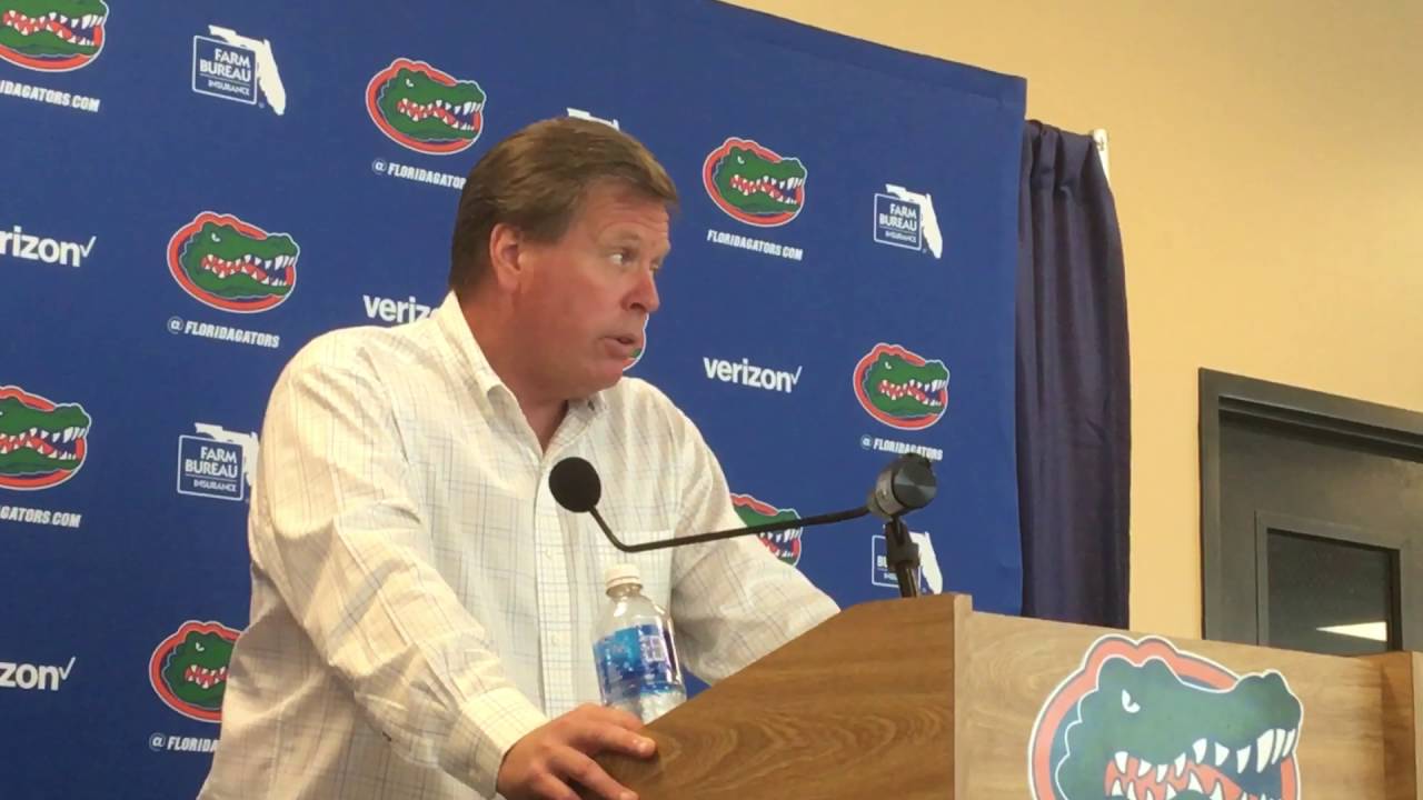Florida coach Jim McElwain says family, players getting death threats