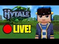 🌆 CONSTRUINDO UMA CIDADE NO HYTALE AO VIVO!!