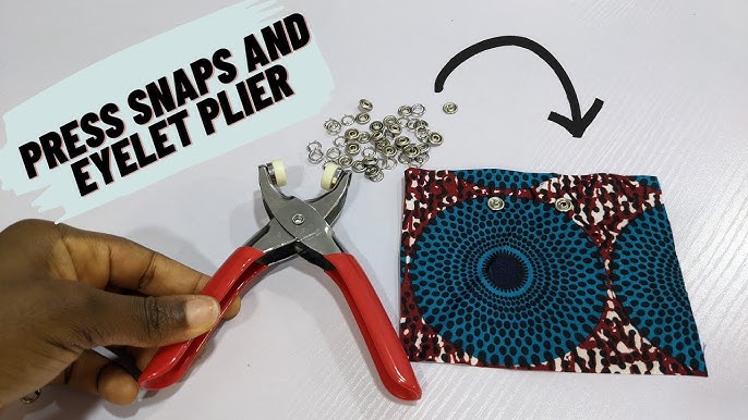 Plastic Rivet Snap Pliers Snap Fastener Tool Eyelet Setting F2S2 