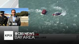 Alcatraz pontoon boat fire: Search underway for survivors in San Francisco Bay