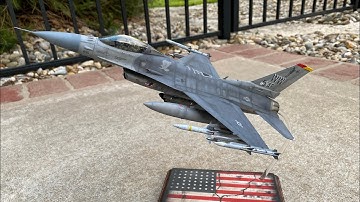 Tamiya 1/48 F-16CJ Build Part 3: Finishing Touches