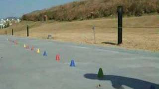 Freeline Skates Slalom