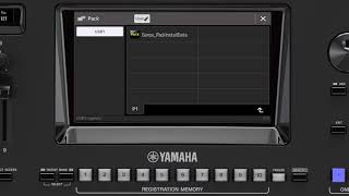 Установка пакетов расширения на Yamaha Genos / How to install expansion packs on Yamaha Genos