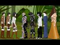 Mikasa Save Eren, Levi Ackerman vs Pyramid Head, Jason, Predator, Michael, Jeff - Drawing Cartoons 2