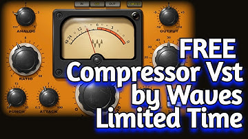 FREE (Limited Time) Hybrid Compressor VST PLUGIN by Waves Audio - H Comp - Compression Tutorial