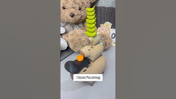 What should I do if my child is a picky eater?#capybara #3dprinting #gift #cute #funny