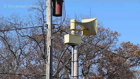 Federal Signal Thunderbolt 1000T Siren Test | Full Alert | Hamilton, OH | 11/4/20
