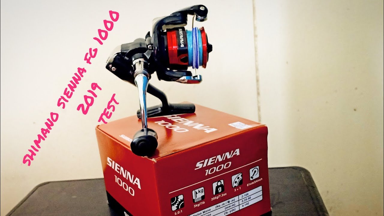 shimano sienna 1000fd test FD Spinning Reel this reel combines high Shimano Sienna 1000FD reel unboxing