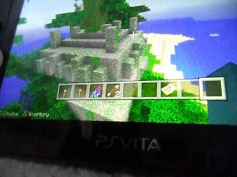 Minecraft PS Vita Plain Seed With A Well, Jungle WIth Temple And Beach