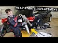 HOW TO REPLACE REAR STRUTS SHOCKS ON DODGE JOURNEY FIAT FREEMONT