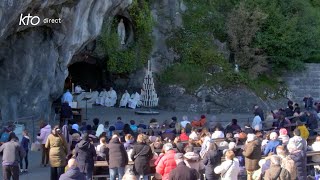 Messe de 10h à Lourdes du 22 avril 2024