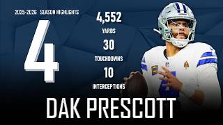 Dak Prescott || 2025-2026 Dallas Cowboys Highlights