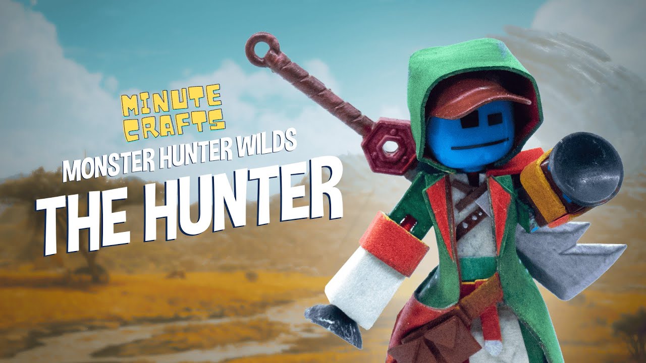 Gear up, hunters! ⚔️ Watch as StikBot crafts epic Monster Hunter in minutes! 🔥🎨