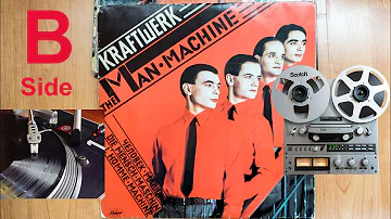 Kraftwerk ‎– The Man Machine 1978 (B side) [full vinyl album]