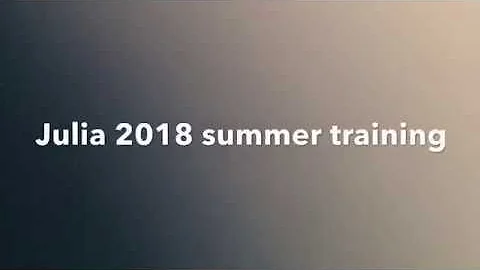 Julia Kerr 2K18 summer training