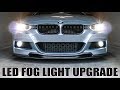 BMW F30 LED FOG LIGHT UPGRADE • INSTALLATION AND CODING