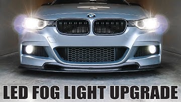 BMW F30 LED FOG LIGHT UPGRADE • INSTALLATION AND CODING