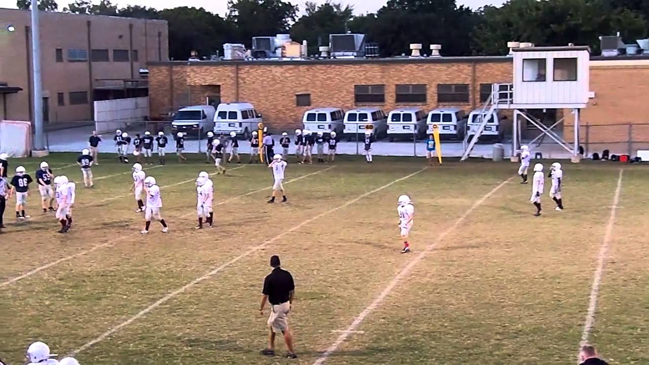 Huffines Middle School 8th Grade Football October 22, 2013 - Huffines Vs Forestwood (Clay)