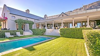 SOLD. One of the finest homes in Franschhoek.