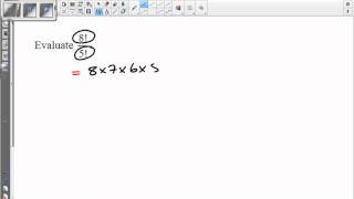 LG08 Lesson 3b   Using Factorial Notation to Evaluate an Expression