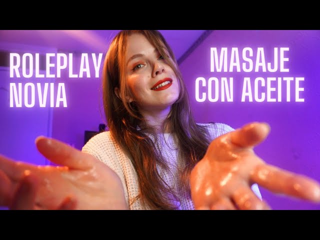 ASMR Roleplay Novia MASAJE Facial con Crema Y Aceite
