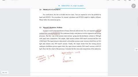 [lab 4 part 1] Simulating multiple unit process in Aspen HYSYS