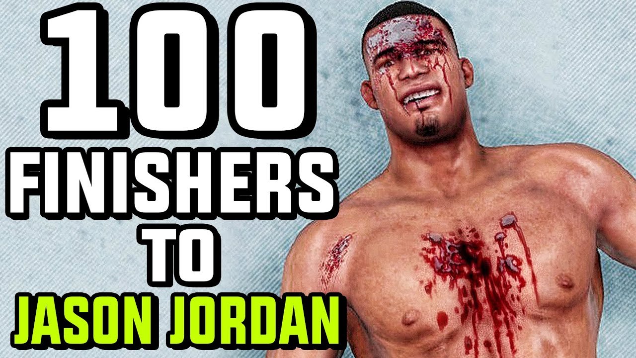 WWE 2K18 - 100 Finishers To Jason Jordan!