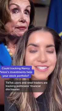 Retail traders are tracking Nancy Pelosi's stock trades to find winners with a new app called Iris