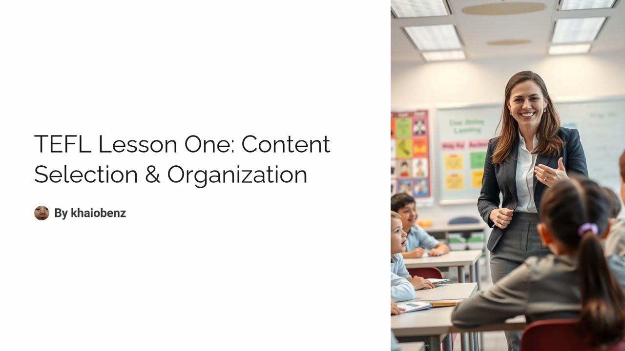 comprehensive overview of key concepts in TEFL