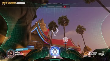 DVa play of the game in Overwatch Capture The Flag.