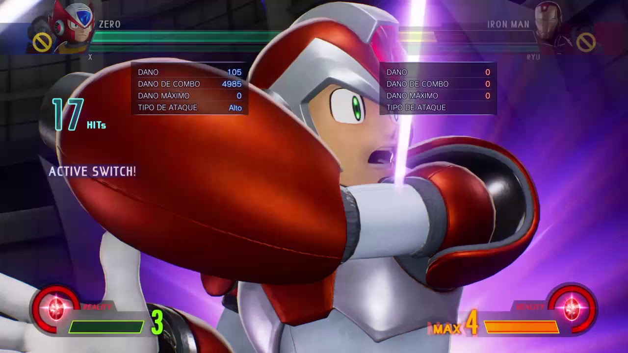 MvCi Mega Man X + Zero 74% 2 Meter Combo by Thiagokain