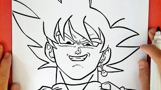 Dibujo de goku, Imagenes de goku, Goku y black