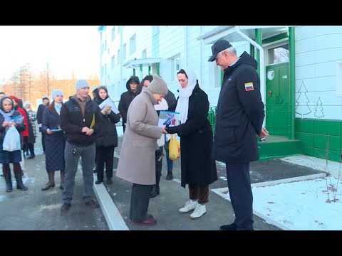Жители Бурхалы и Холодного переезжают в пос. Сокол