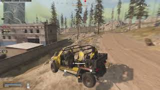 Call of Duty Warzone - Driving over the AFK-killers 7x multi kill!