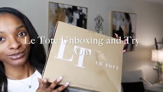 Le Tote Unboxing & Try On | Clothing Rental Subscription | Is it worth it? screenshot 5