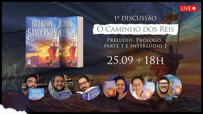 um livro para cada personagem de O CAMINHO DOS REIS 📚 